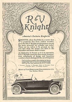 1921 R & V Knight Model R Touring