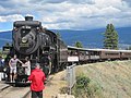 Die Kettle Valley Steam Railway, heute ein Museumszug