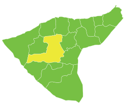 Al-Hasakah Subdistrict in Syria