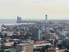 Cebu City south area, SRP aerial