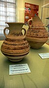 Ánforas funerarias ibéricas procedentes de Lorca.