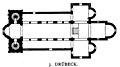 Plan de l'abbatiale