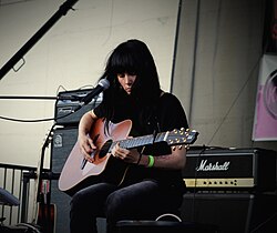 Edith Crash performing Make Music Pasadena, 2014