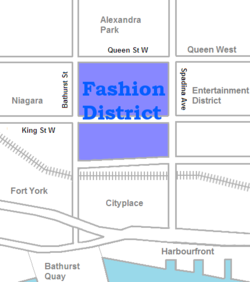 Location of Fashion District