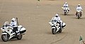Ghana Police Service motorcycles and despatch riders.