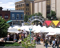 Town Square in downtown Grand Forks