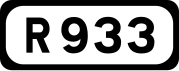 R933 road shield}}