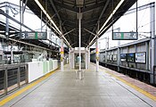 新幹線3番線・4番線ホーム（2021年10月）