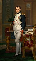 Retrato de Napoleón en su gabinete de trabajo, (1812)