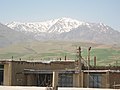 نمای کوه گرین از روستای فیال بروجرد