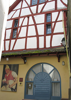 Eingang zum Korkenziehermuseum Kaiserstuhl