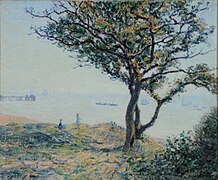 La Rade de Cardiff, Alfred Sisley, 1897, musée de Reims.