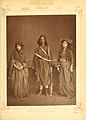 1. Kabyle of the Harb tribe (environs of Medina) 2. Kabyle woman of the Harb tribe (environs of Medina) 3. Muslim woman from Djeaddele (environs of Mecca)