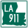 Louisiana Highway 911 marker