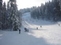 Piste de la station de ski Métabief.