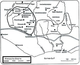 Impero Wassulu - Localizzazione