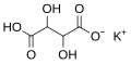 Bitartrate de potassium.