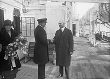 Photo en noir et blanc du pont de l'Aorangi avec L. D. Taylor