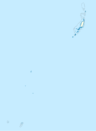 Carte des aéroports des îles Palaos