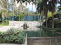 Water mirror in the Burle Marx Garden.