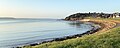 La plage de la Banche et la pointe du Bechet.