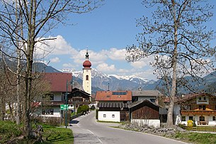 Blick auf Ried von Süden