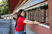 Rumtek Monastery - Prayer Wheel