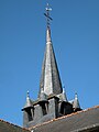 Le clocher de l'église.