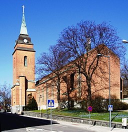 Sankt Görans kyrka i april 2008