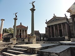 Scenography of the TV series Rome