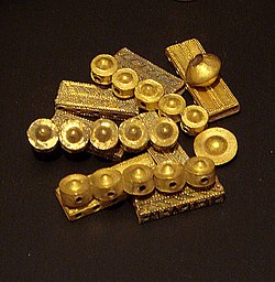 Suttukeny jewellery, from the 2nd century BCE, at the Musée Guimet.