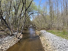 Rivière Champlain, du pont P-18914[15], rue des Marguerites, Trois-Rivières