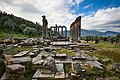 Front view of the Temple of Zeus