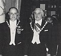 尼加拉瓜总统索摩查與多米尼加总统特魯希略，攝於1952年。
