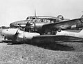 Avro Ansons, having landed after collision