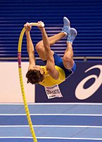 Der Schwede Armand Duplantis erreichte in diesem Finale Rang neun