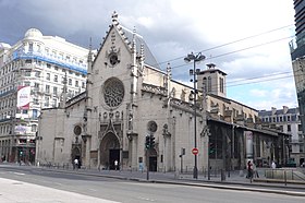 La basilique Saint-Bonaventure de Lyon en décembre 2023.