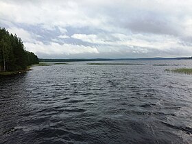 Северо-западная оконечность озера