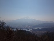 御坂黒岳からの富士山