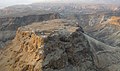 Aerial view of Masada, Israel