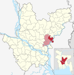 Location of Araihazar