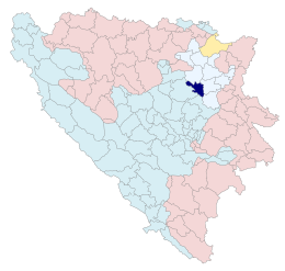 Banovići – Mappa