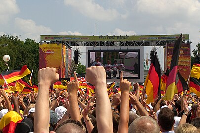 Célébration à Berlin.