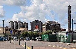 The Cardiff Brewery (2003-2019) on the former Hancock's site that Brains bought from Bass in 1999. The site is being redeveloped and is called Central Quay.