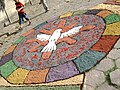 Tapete de Corpus Christi em Santos Dumont, Minas Gerais.