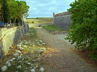 Interior del castillo.