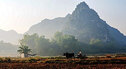 昌平郷の田園風景