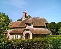 Cottage designed by John Nash at Blaise Hamlet, Bristol