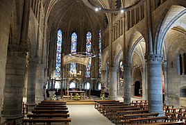 Interior de la iglesia de la Colegiata