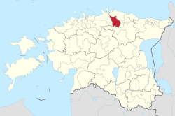 Kadrina Parish within Lääne-Viru County.